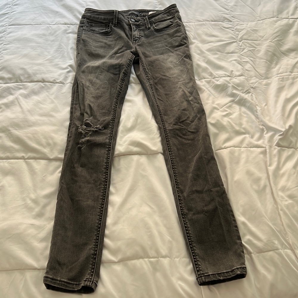 Level 99 Liza Skinny Jean in dark gray size 27